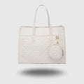 ACE WHITE INFINITY TOTE BAG