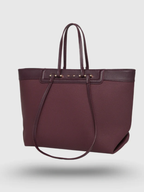 CLASSIC HAZEL MAROON TOTE BAG