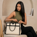 Davina Black Emporio Tote Bag